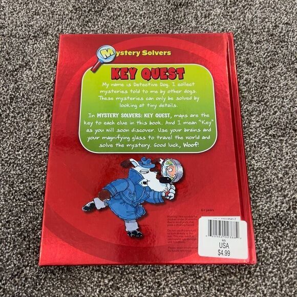 Mystery Solvers Key Quest Hardcover - Picture 3 of 3